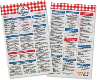 View Menus for Mooresville